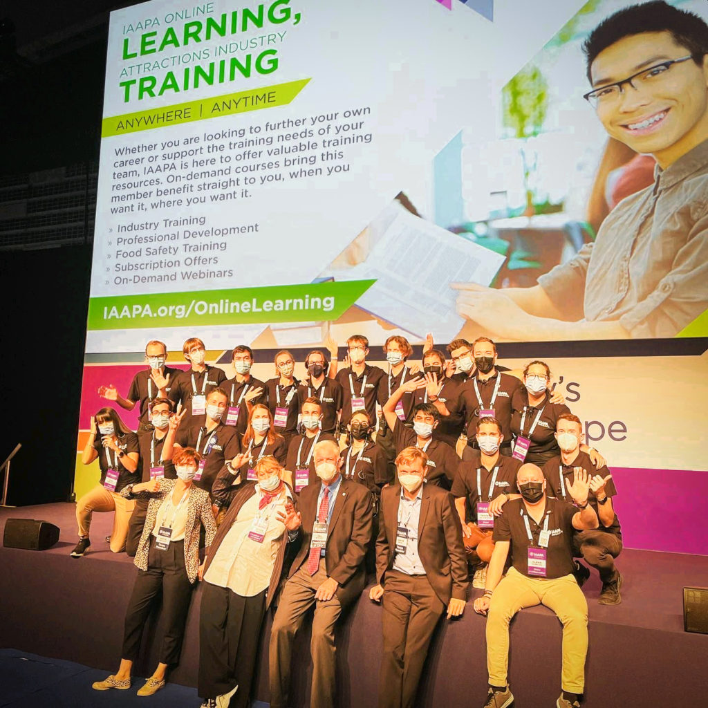IAAPA forme et connecte jeunes ambassateurs Barcelone 2021
