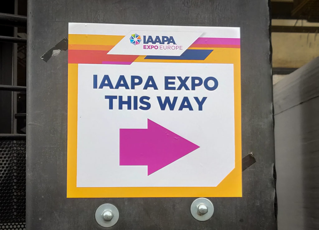 IAAPA Expo Europe 2019 panneau