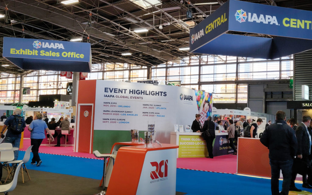 Trade floor IAAPA Expo Europe 2019