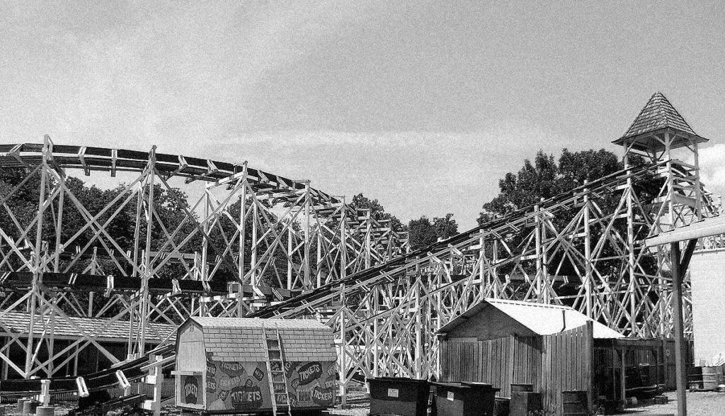 Leap the Dips plus ancienne montagne russe encore en opération