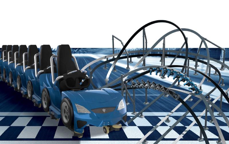 Featured image of post Interview - Intamin révèle son modèle de Single Rail Coaster : "Hot Racers"