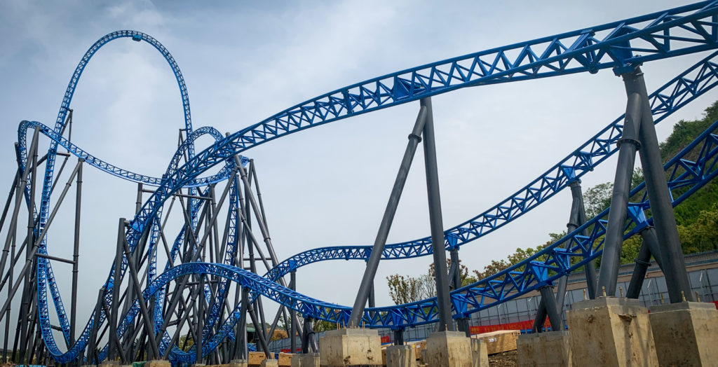 Hurricane Roller Coaster Suzhou Amusement Land