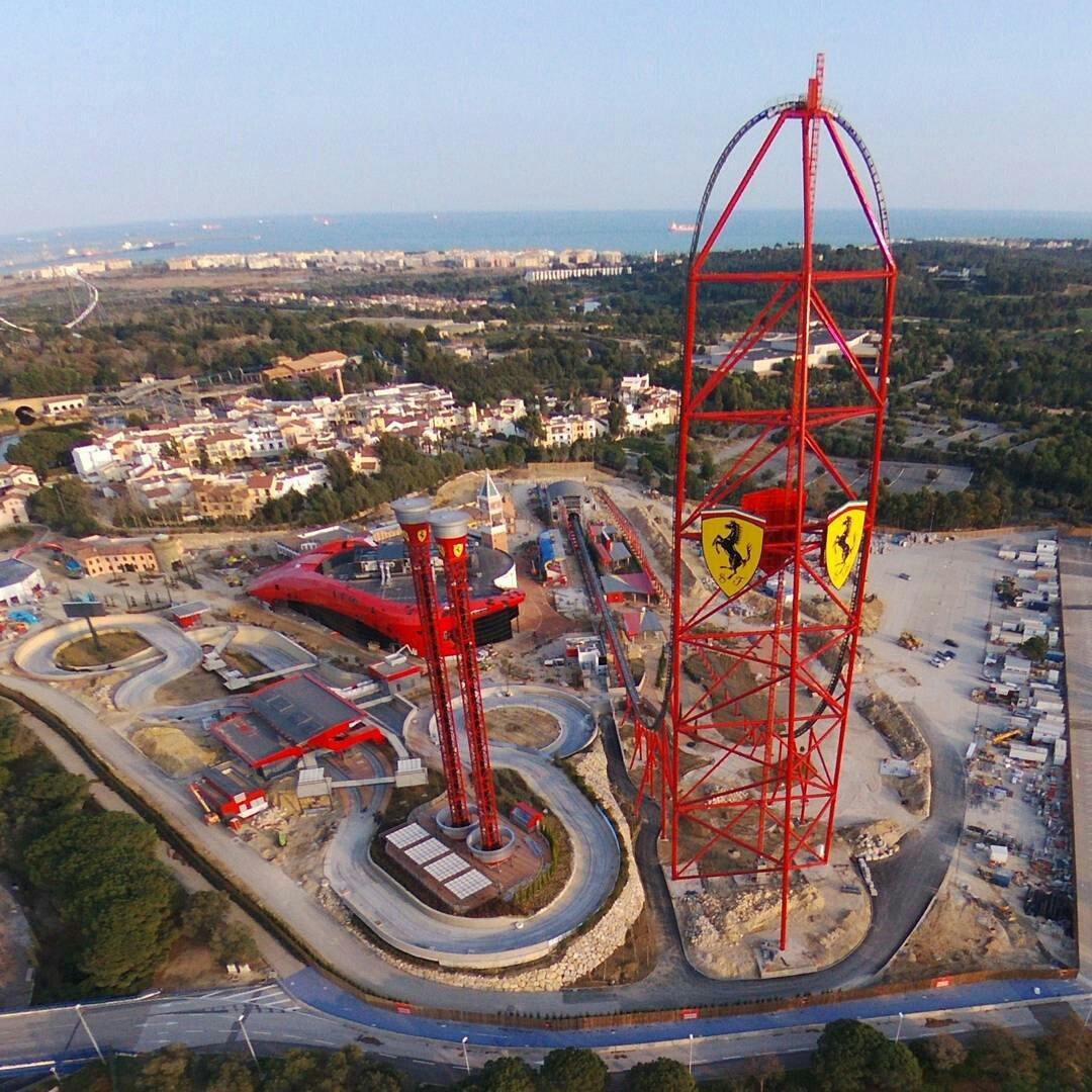 Ferrari Land Vertical Accelerator